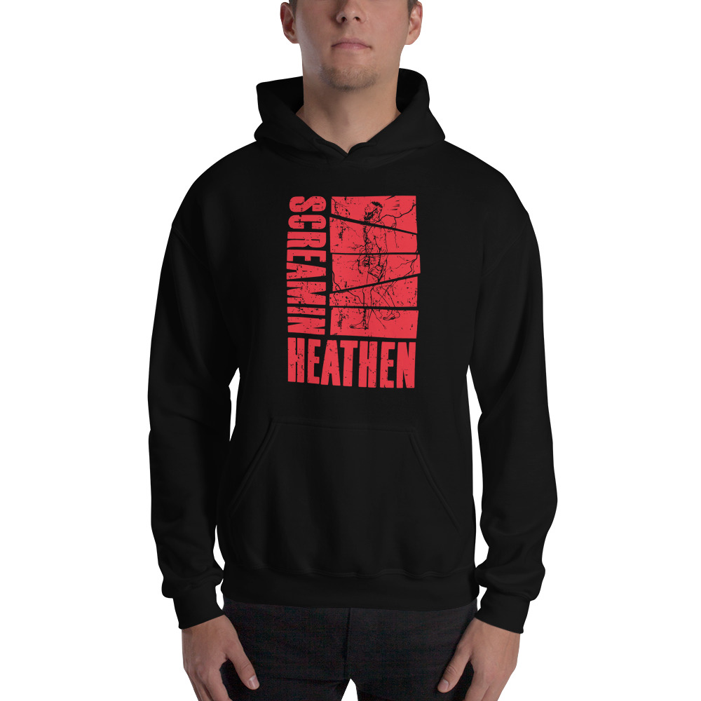 Screamin Heathen Anime-esquee by Jeremy Stephens Hoodie on MILLIONS Screamin Heathen Anime-esquee by Jeremy Stephens Hoodie