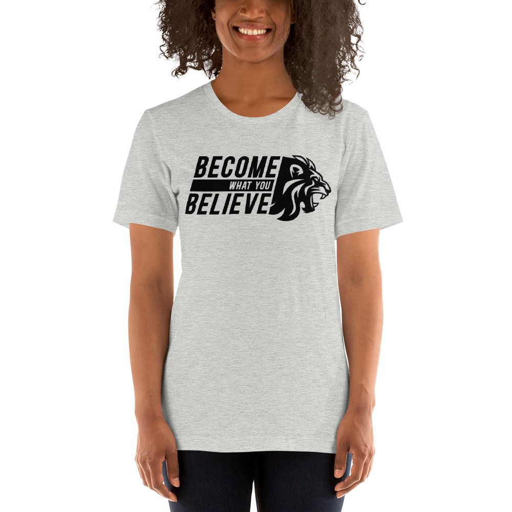 Become What You Believed by Tony Collins, Women's T-Shirt