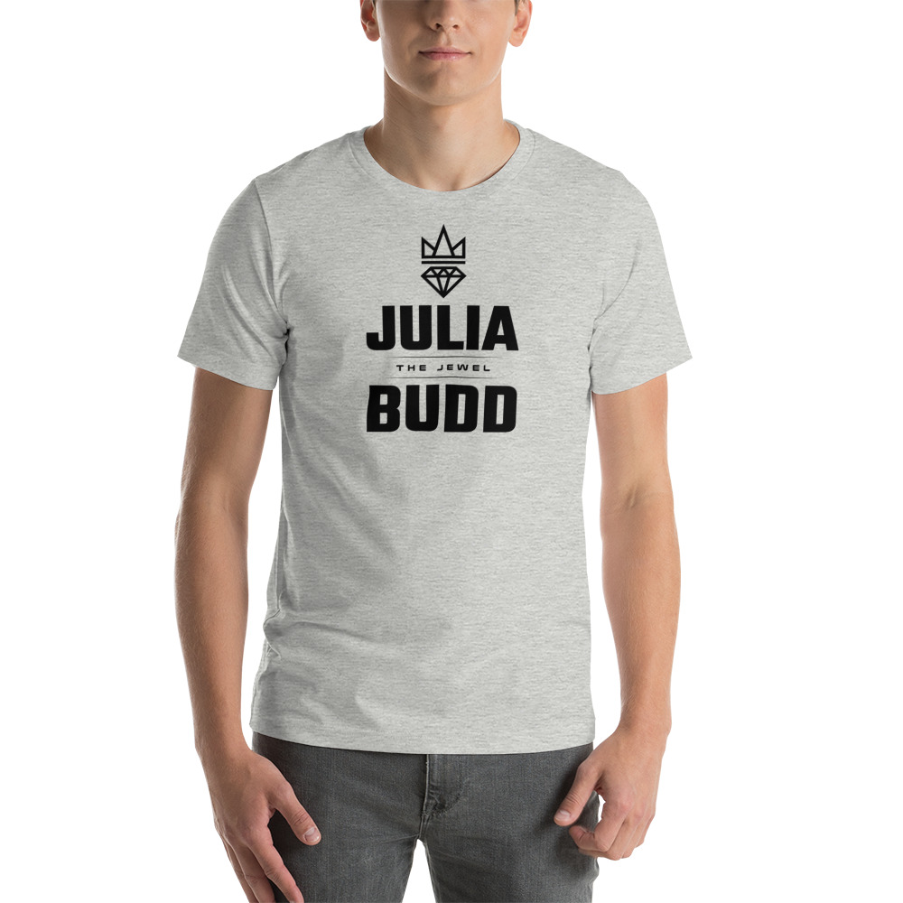  Julia Budd Gibson MMA Port Moody, BC Unisex T-Shirt, Black Logo