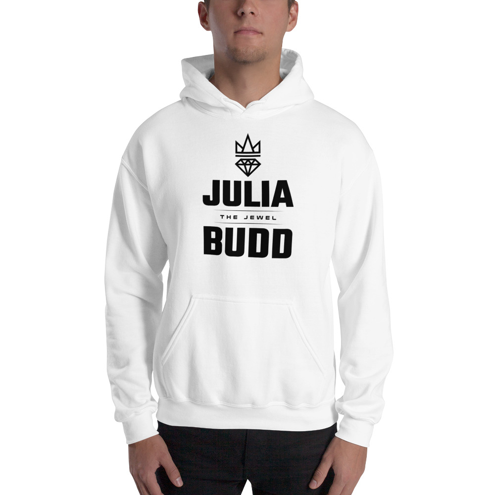 Julia Budd Gibson MMA Port Moody, BC Unisex Hoodie, Black Logo