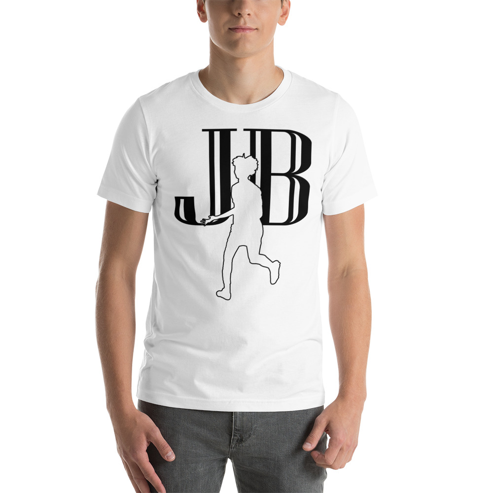 JB Born To Be Great By Jason Bucknor T-Shirt, Black Logo