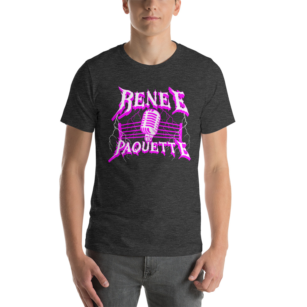 "World Tour" by Renee Paquette, T-Shirt, Light Logo