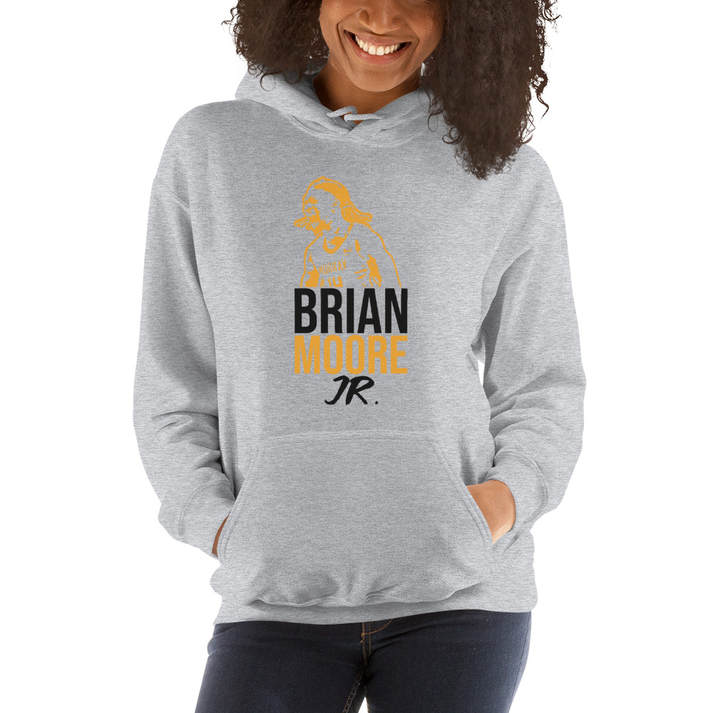 Brian Moore Jr Graphic Hoodie, Dark Logo