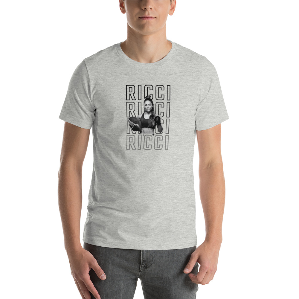 Tabatha Ricci Unisex Graphic T-Shirt, Dark Logo