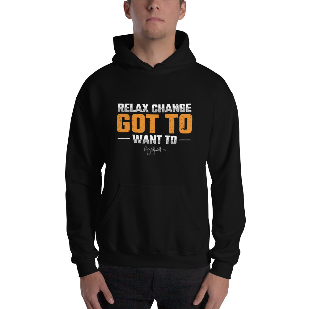 Craig Colquitt "Got To" Unisex Hoodie, White Signature Logo on MILLIONS Craig Colquitt "Got To" Unisex Hoodie, White Signature Logo