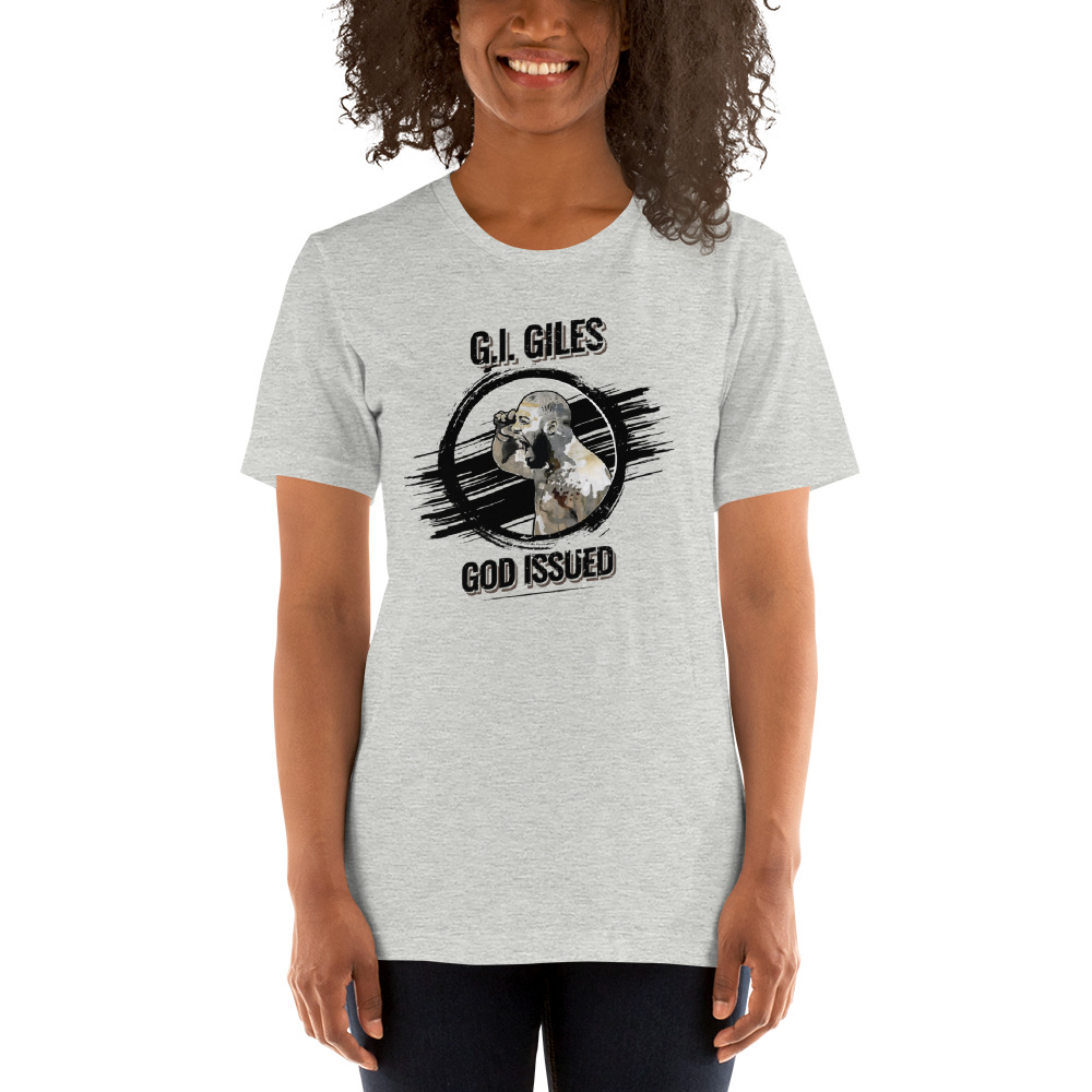 "G.I. Giles" by Trevin Giles, Women's T-Shirt, Dark Logo
