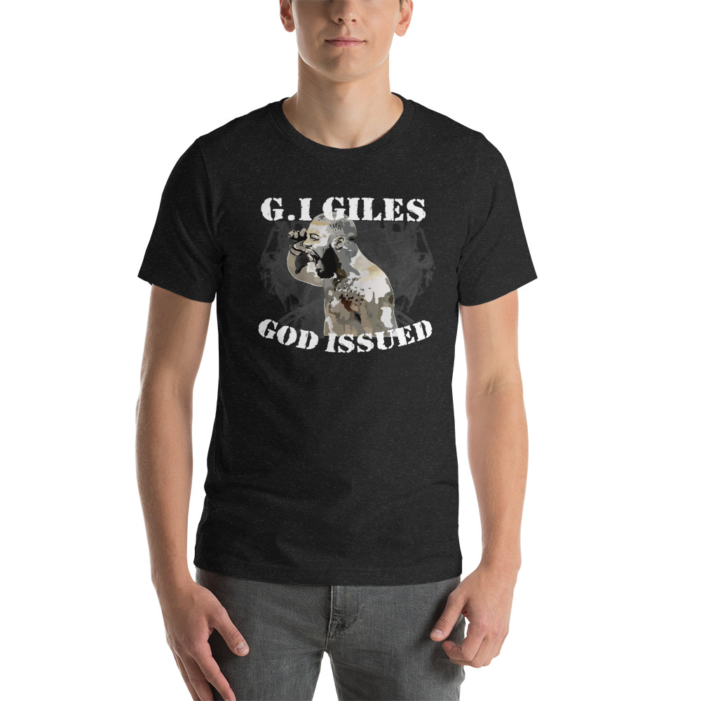 God Issued by Trevin Giles, Men's T-Shirt, Light Logo