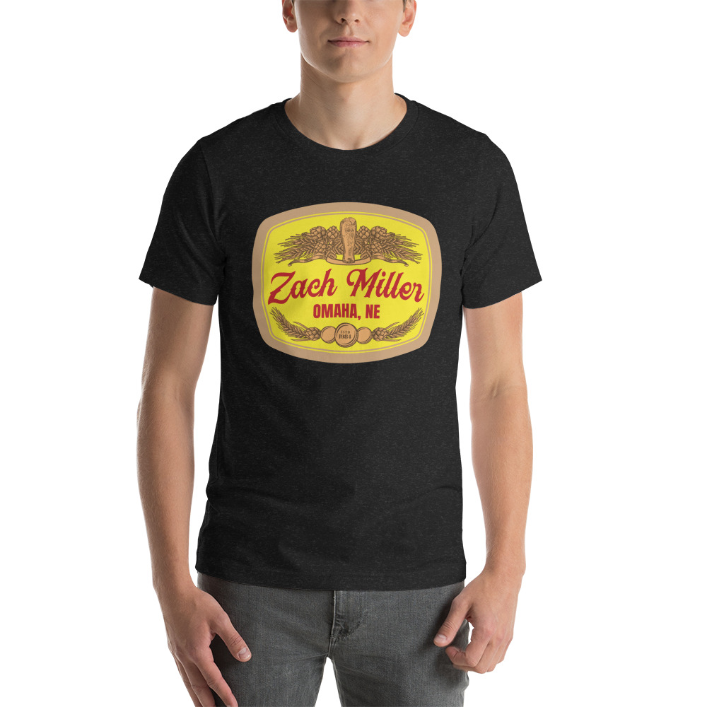 Zach Miller OMAHA NE x by MAWI, T-Shirt