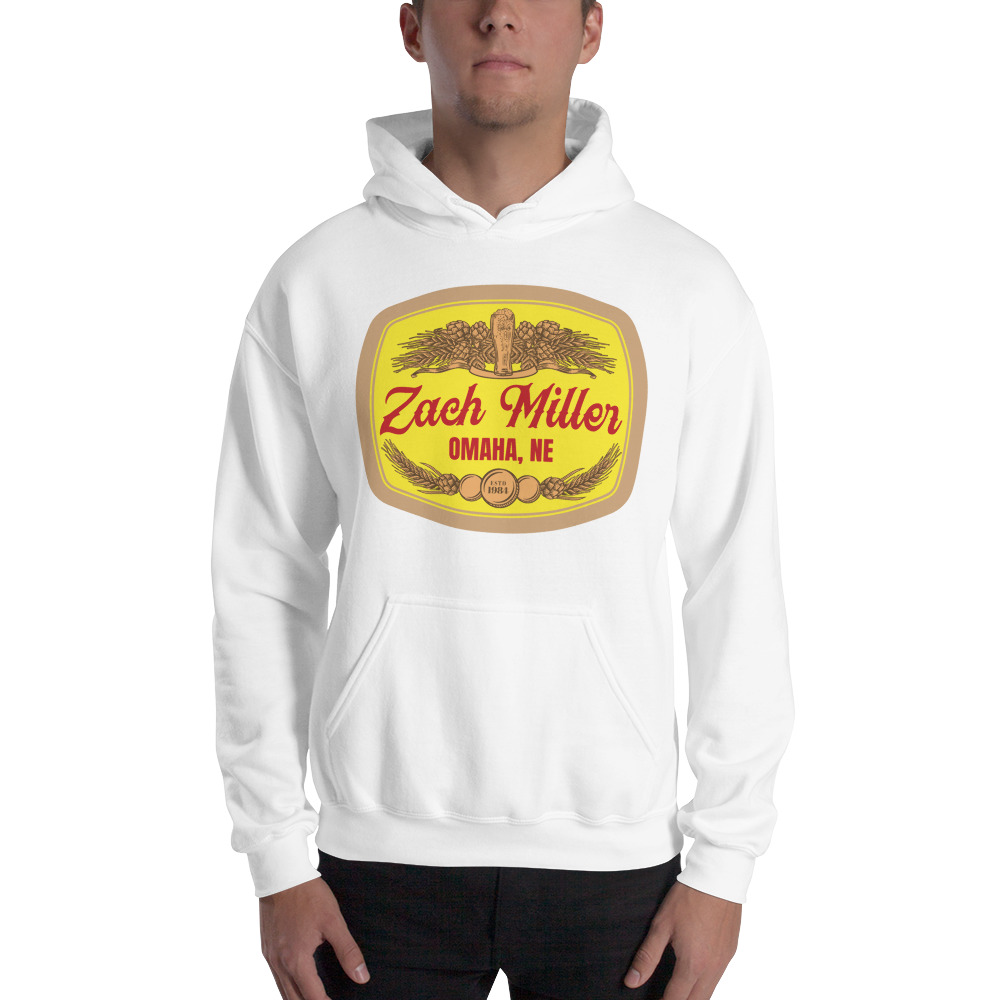 Zach Miller OMAHA NE x by MAWI, Hoodie