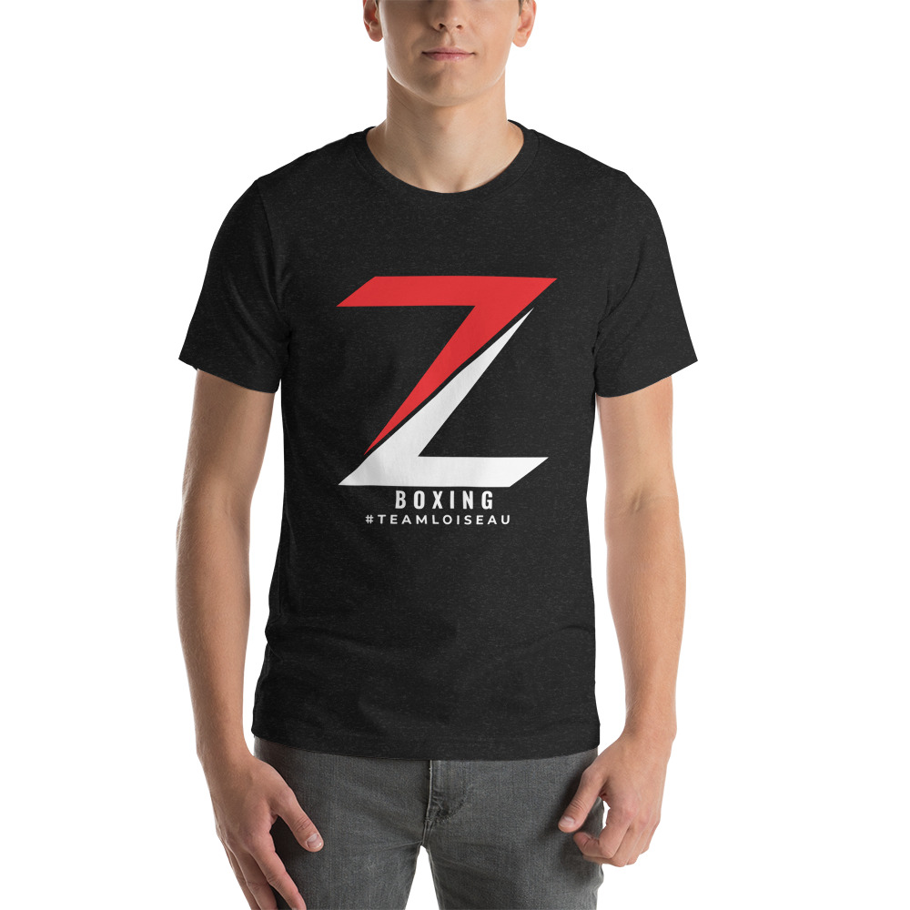 Boxing ZL Team Loiseau by Zacharie Loiseau T-shirt, Light Logo