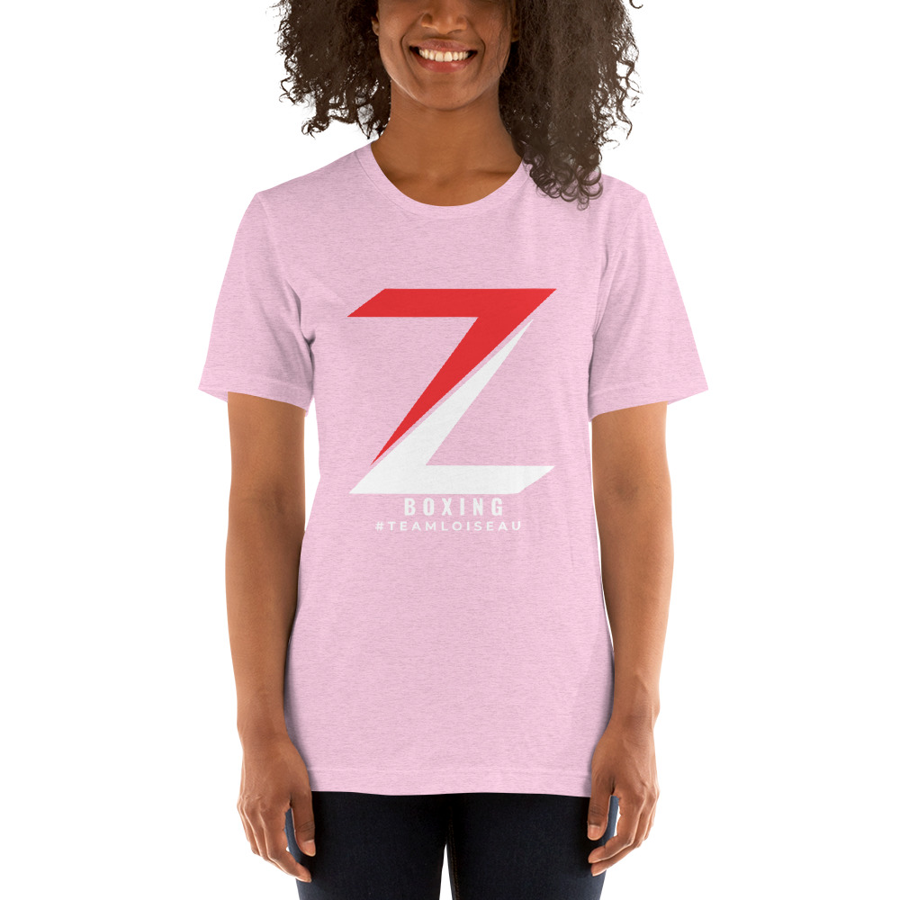 Boxing ZL Team Loiseau by Zacharie Loiseau T-shirt, Light Logo