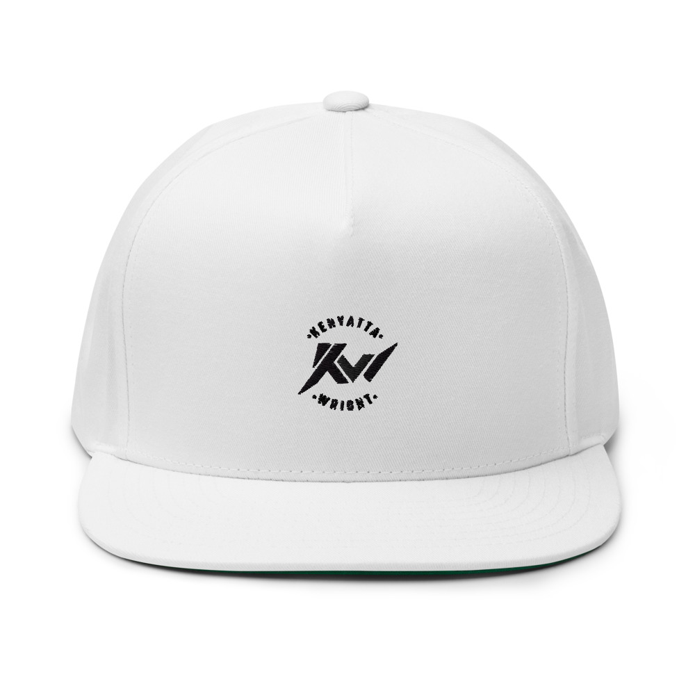 Kenyatta Wright "KW" Hat, Black Logo
