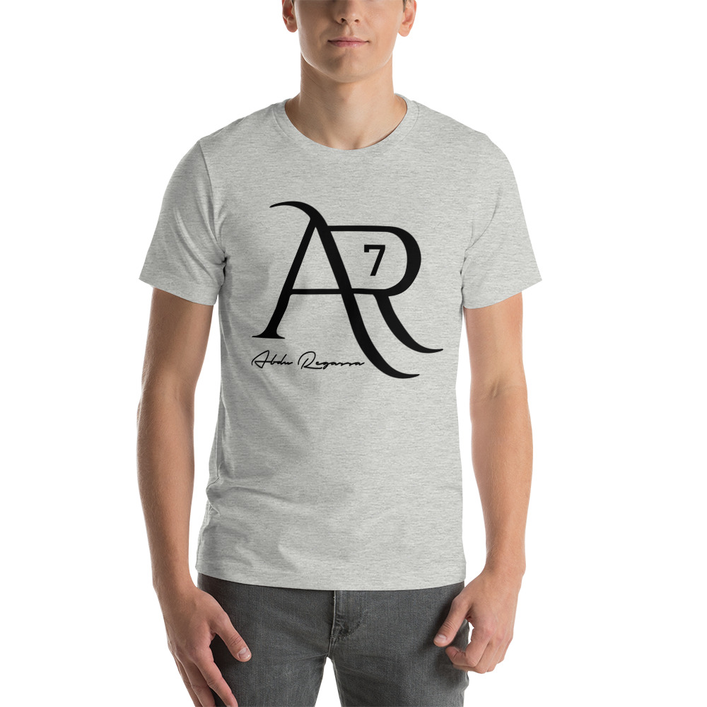 Abdu Regassa "AR7" Shirt, Black Logo