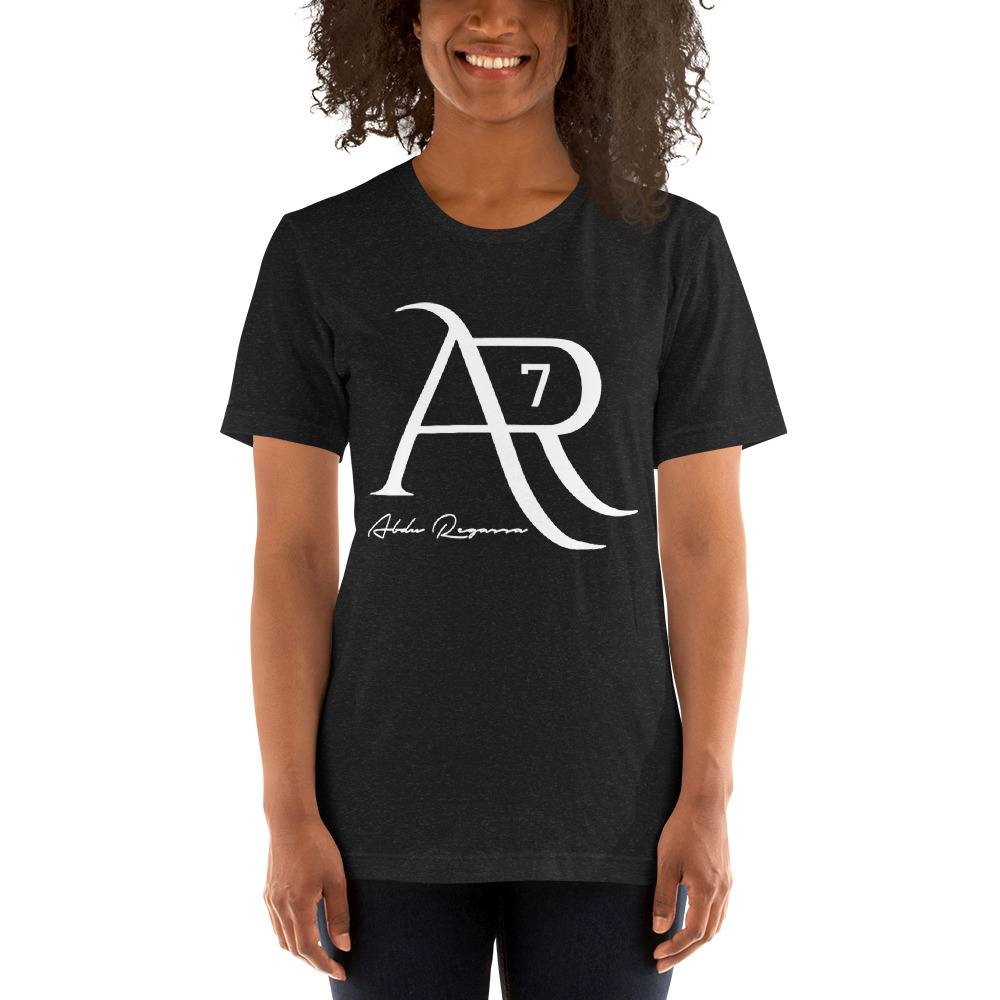 Abdu Regassa "AR7" Shirt, White Logo