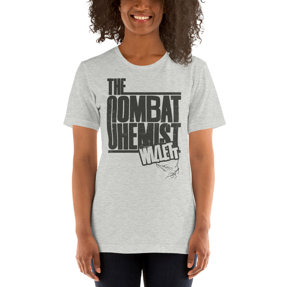 The Combat Chemist Willet Unisex T-Shirt on MILLIONS The Combat Chemist Willet Unisex T-Shirt