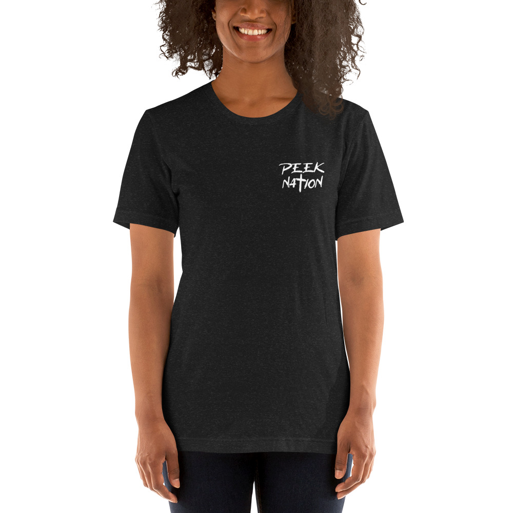 Peek Nation by Trevor Peek T-Shirt, Light Logo