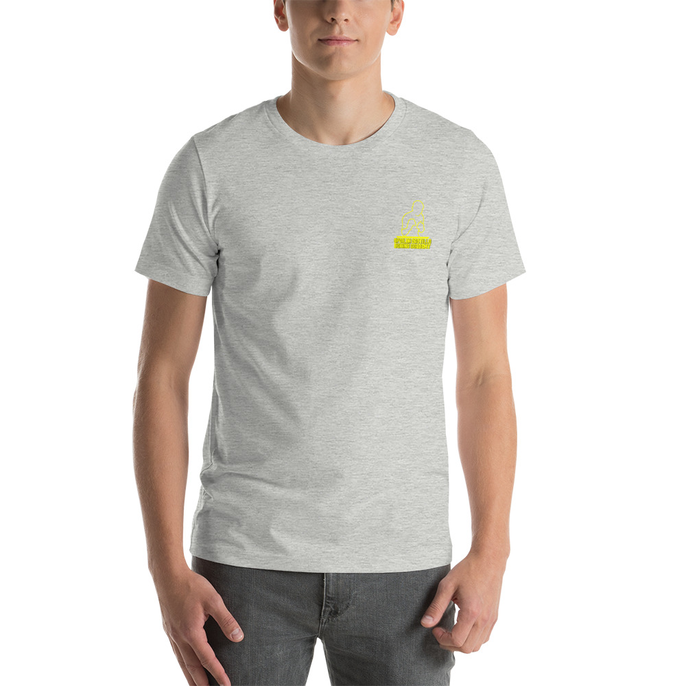 Castillo Boxing Gym T-Shirt, Yellow Logo
