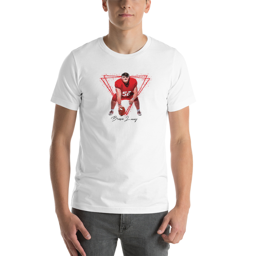 #52 by Bronson Laney Unisex T-Shirt, Dark Logo