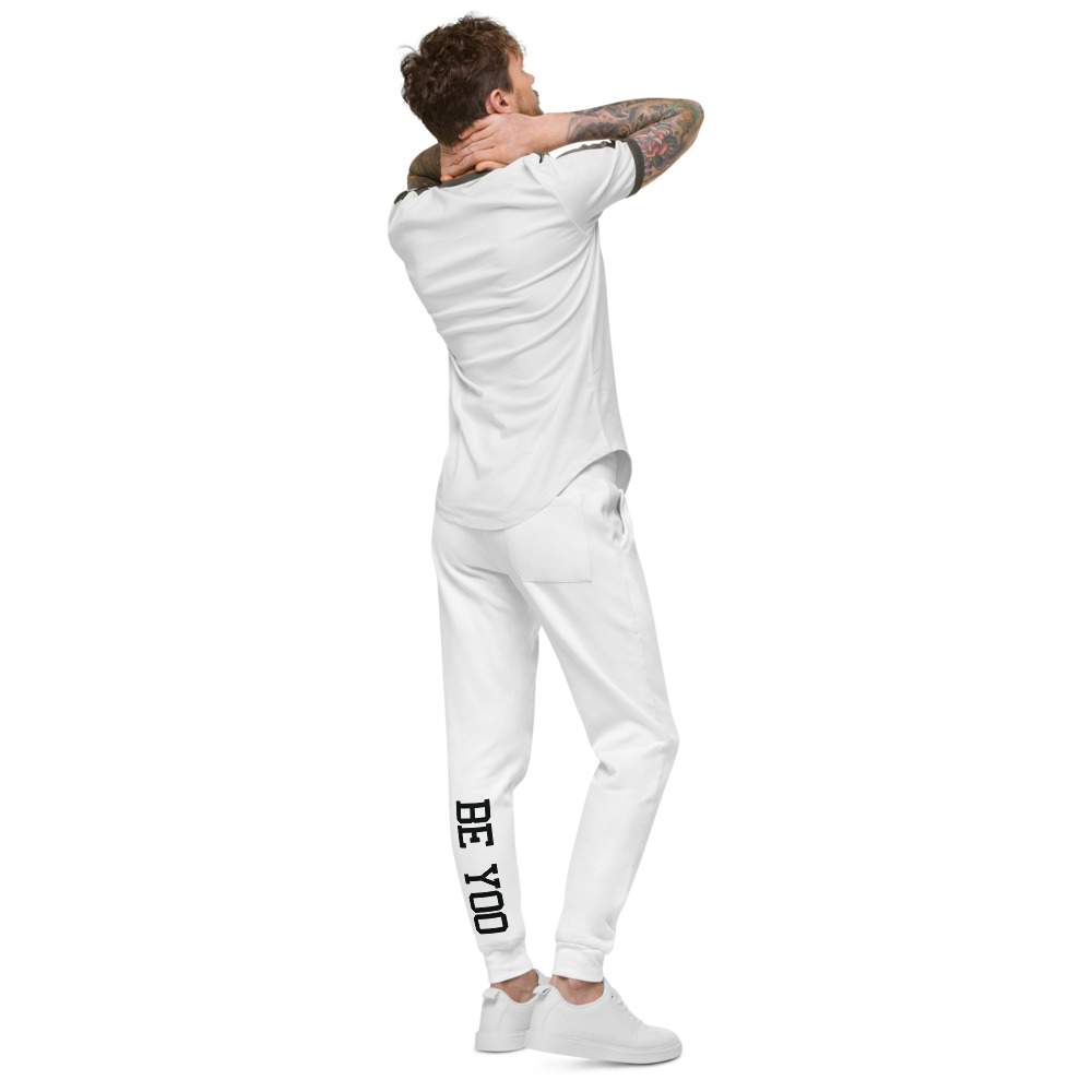 Natalie Yoo "Be Yoo" Joggers, Black Logo