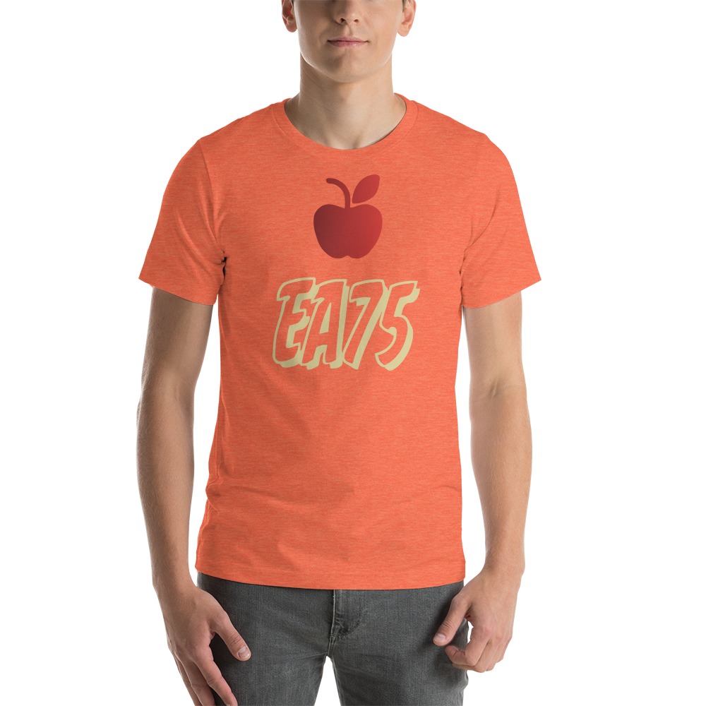 EA75 by Eleasah Anderson T-shirt, Red Logo