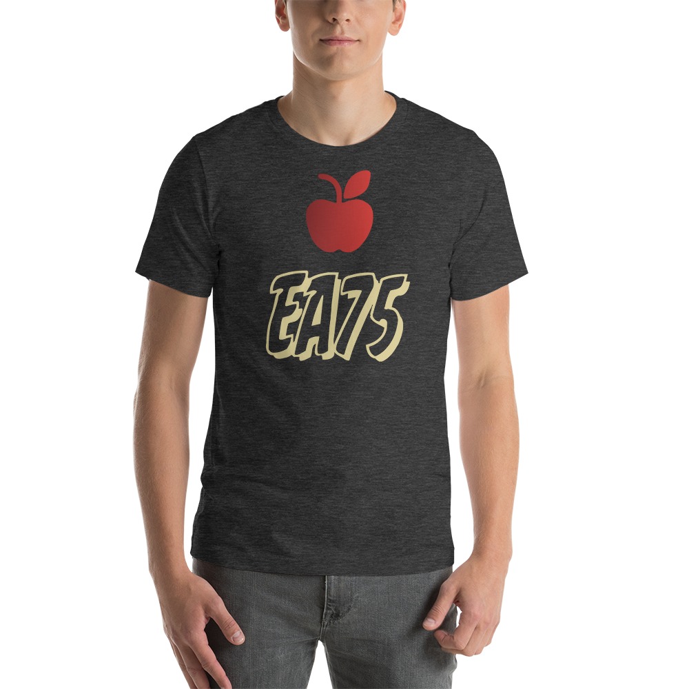 EA75 by Eleasah Anderson T-shirt, Red Logo