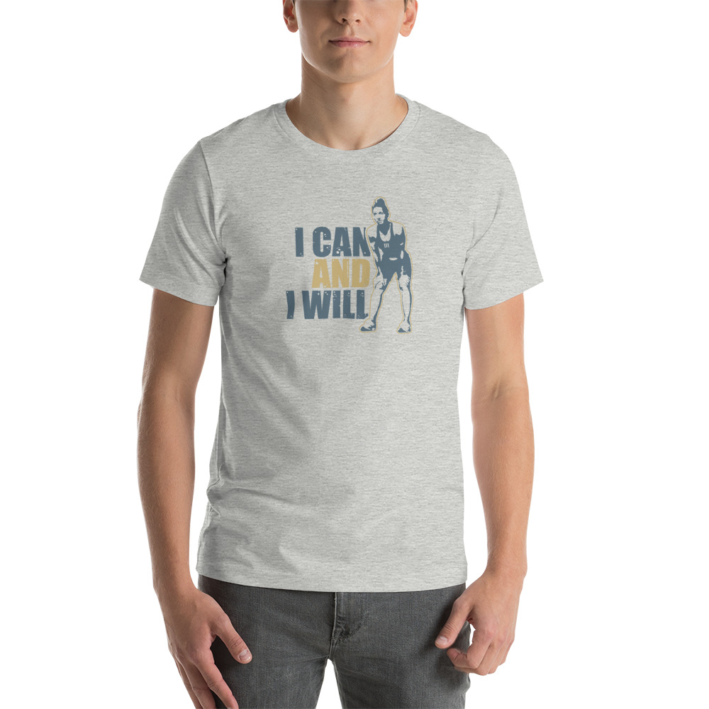 Verca Partikova "Can and Will" Men's Shirt, Dark Logo