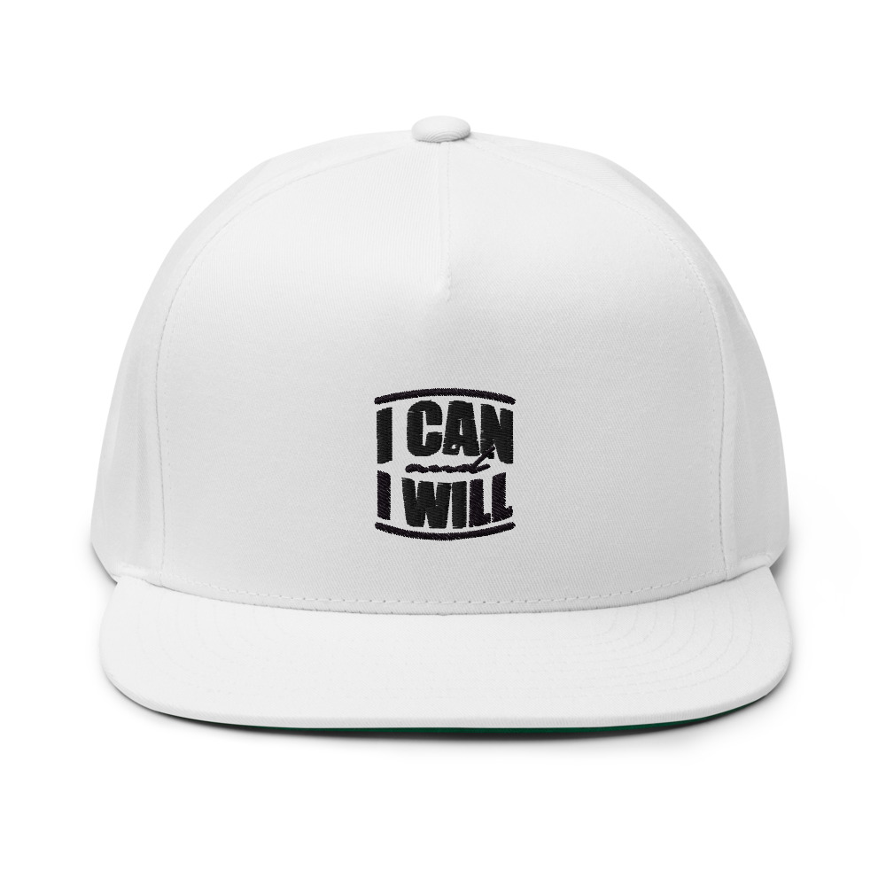 Verca Partikova "Can and Will" Hat, Dark Logo