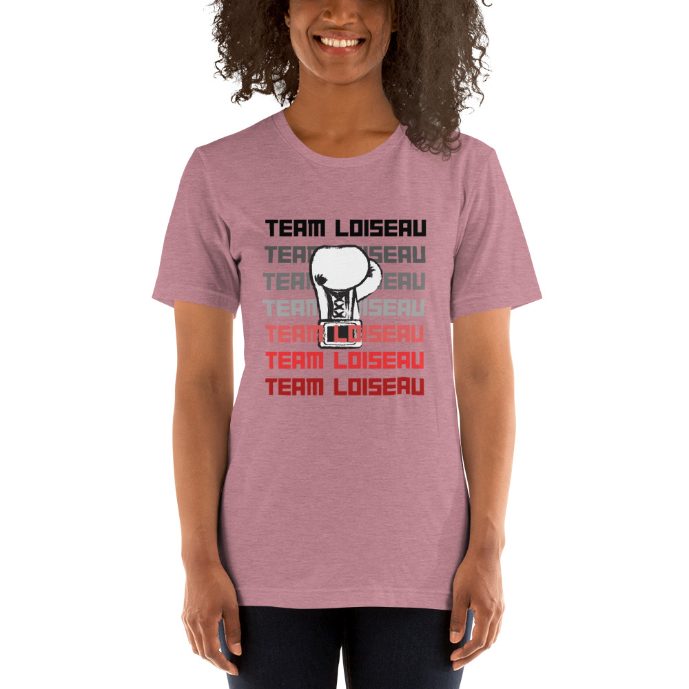 Team Loiseau - Zacharie Loiseau Unisex T-Shirt, Dark Logo