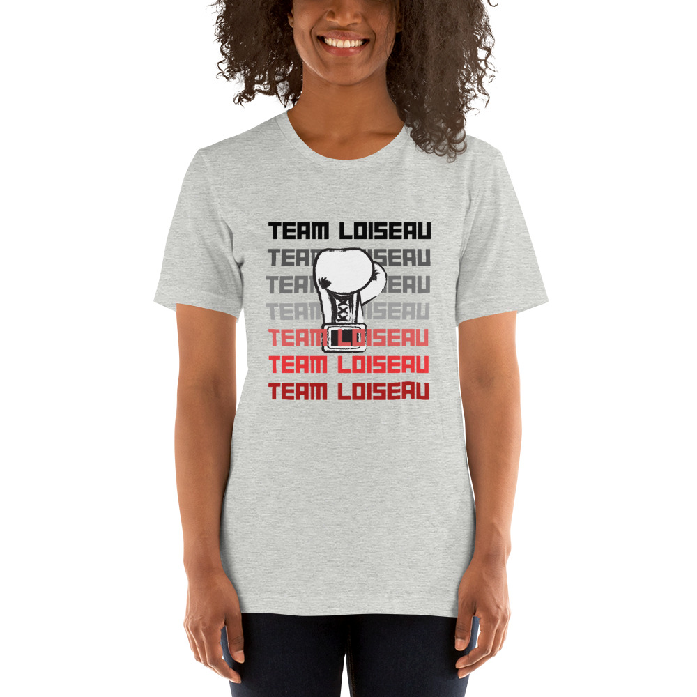 Team Loiseau - Zacharie Loiseau Unisex T-Shirt, Dark Logo