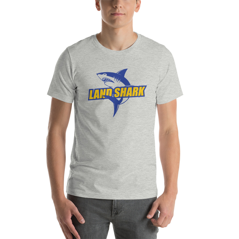 Land Shark by Cobie Durant T-Shirt, Dark Logo