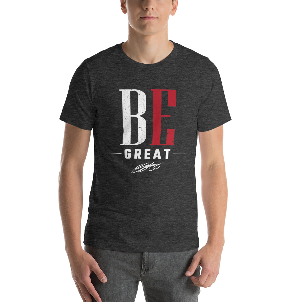 BE GREAT christian  Soto T-Shirt, Light Logo