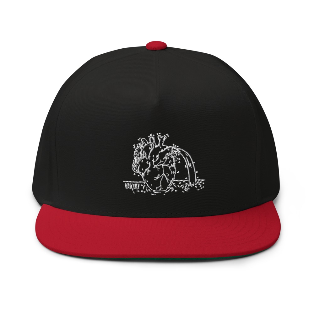 Heart of a Swimmer by Miguel Vásquez Hat, Black Logo