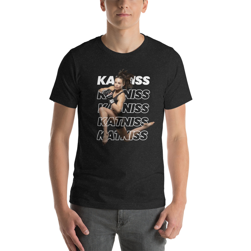 "Katniss" by Kaytlin Neil Black Shirt