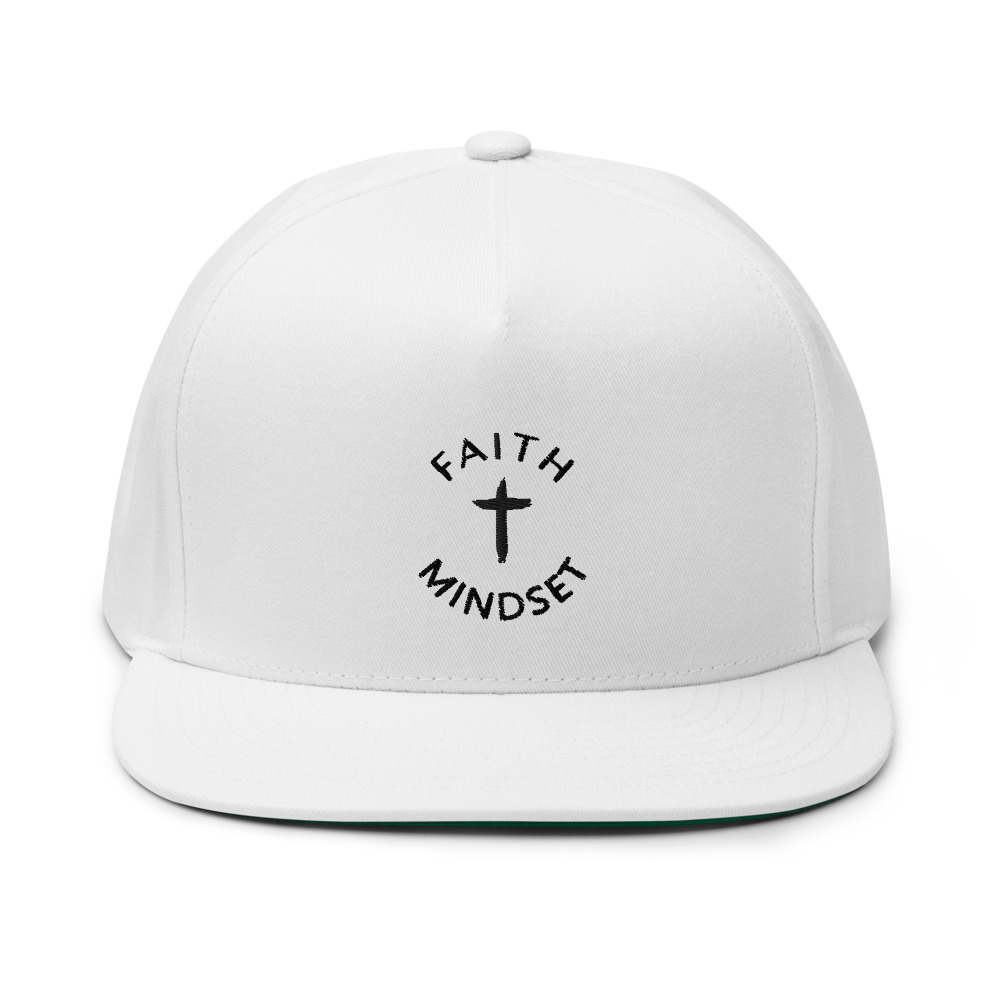 Faith Mindset by Martin Dominguez Hat, Black Logo