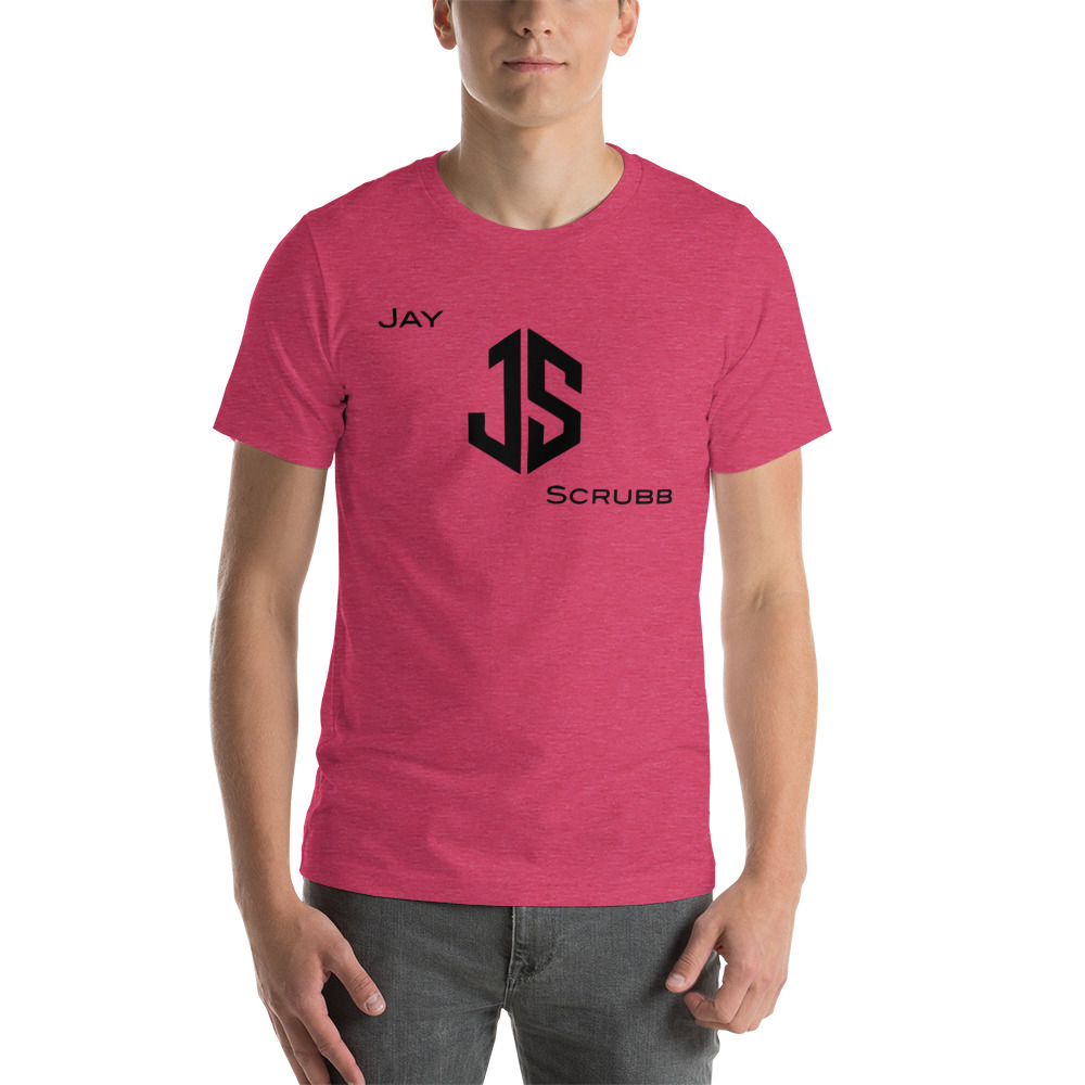 "JS" by Jay Scrubb Shirt, Dark Logo
