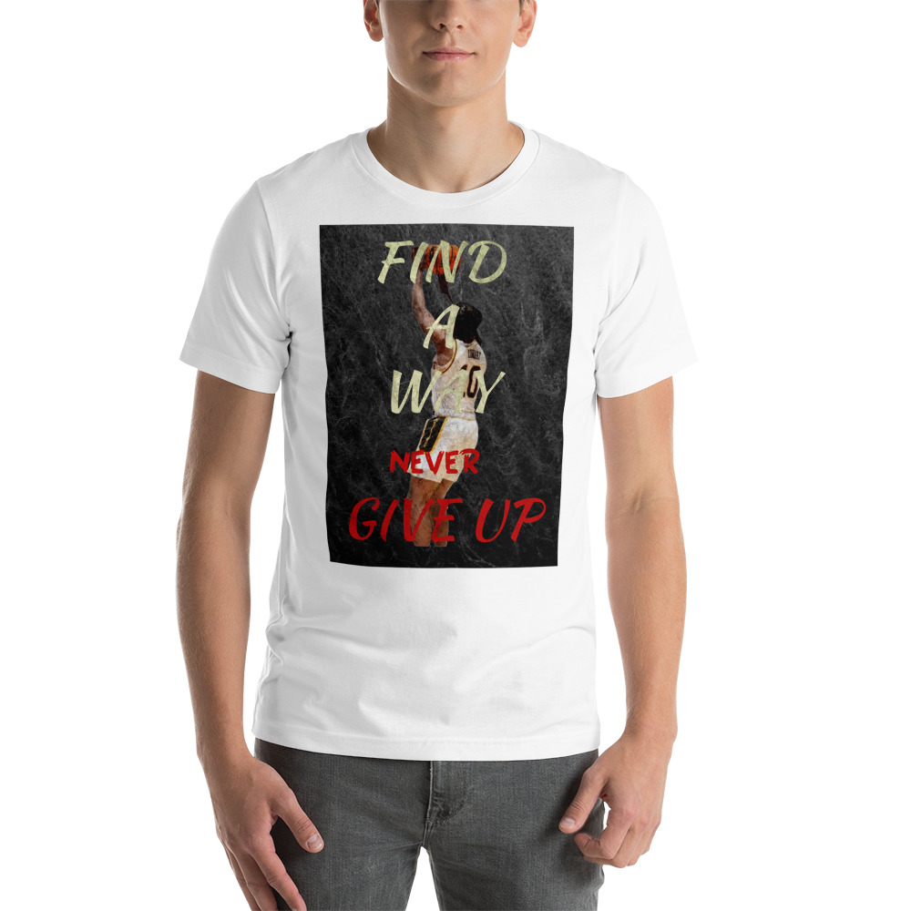 Shawndarius Cowart "Find a way Never give up" Men's T-Shirt