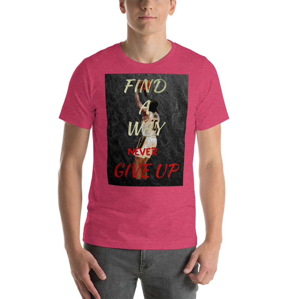 Shawndarius Cowart "Find a way Never give up" Men's T-Shirt