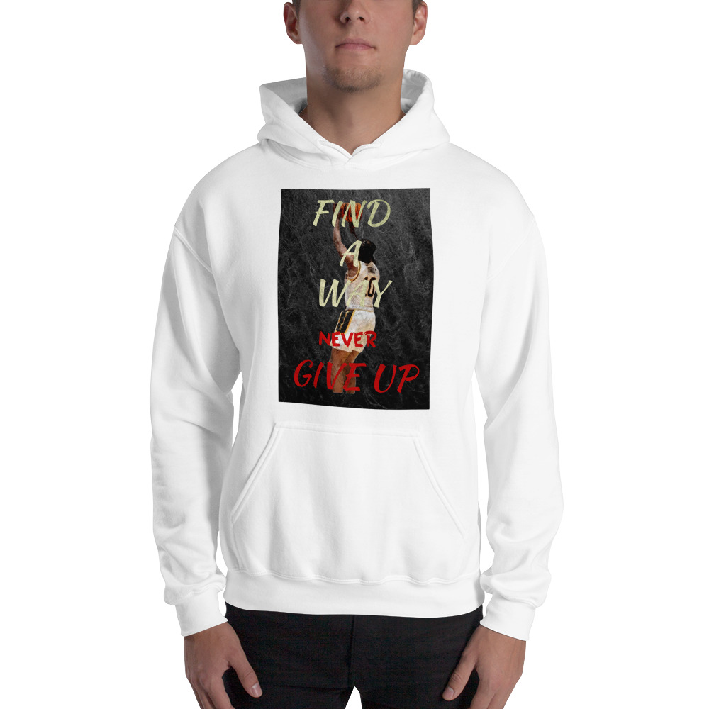 Shawndarius Cowart "Find a way Never give up" Men's Hoodie