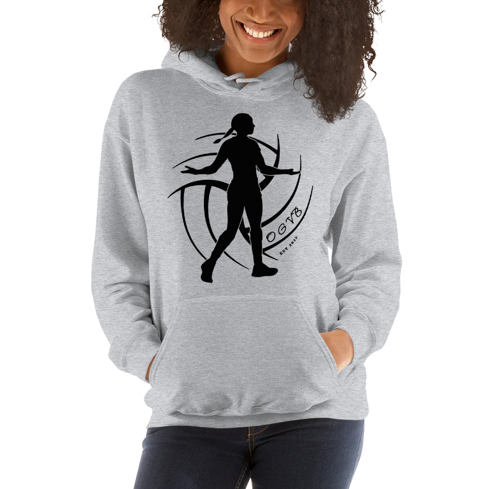 Liv Gravatt Hoodie, Black Logo