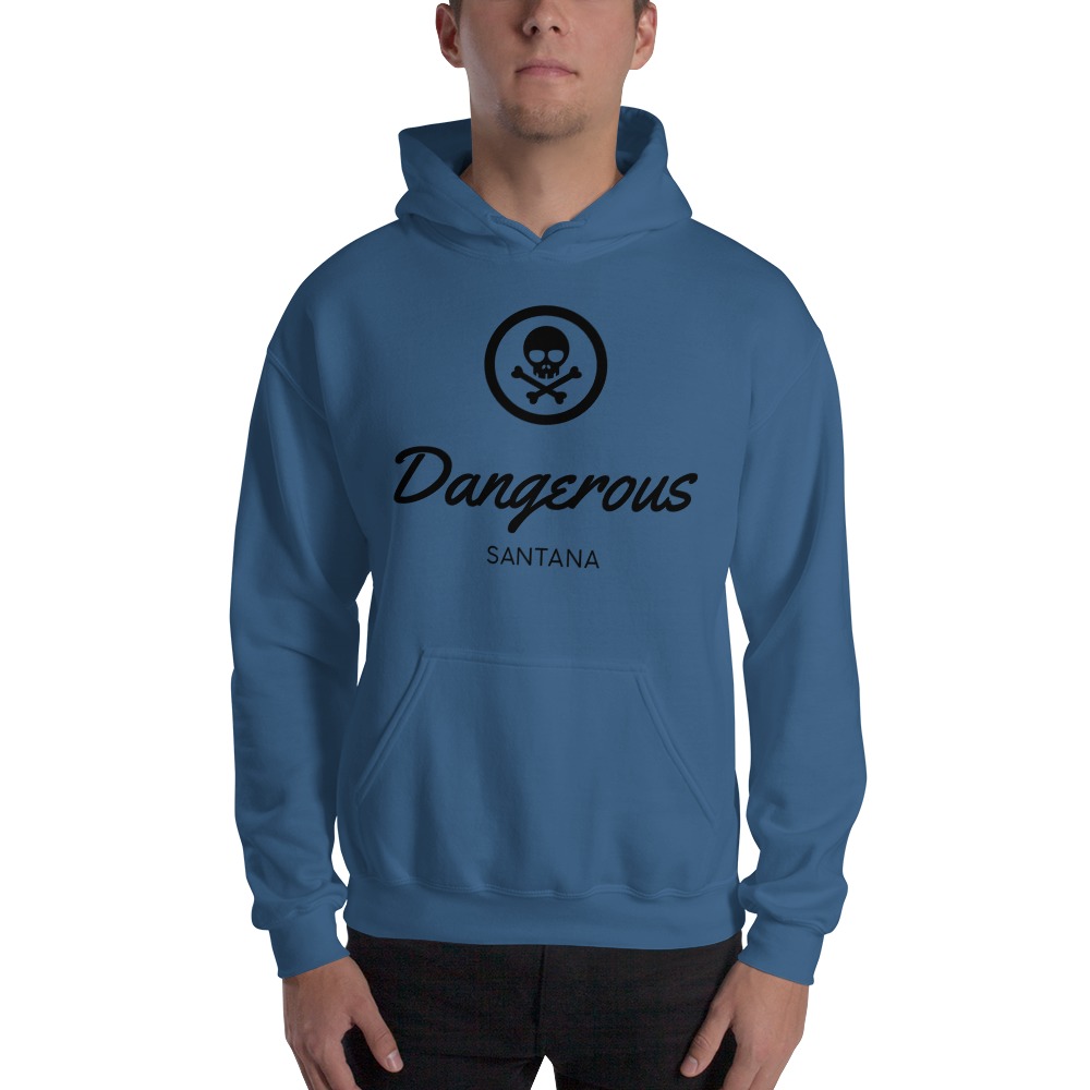 Dangerous Poison by Yan Santana Hoodie, Black Logo