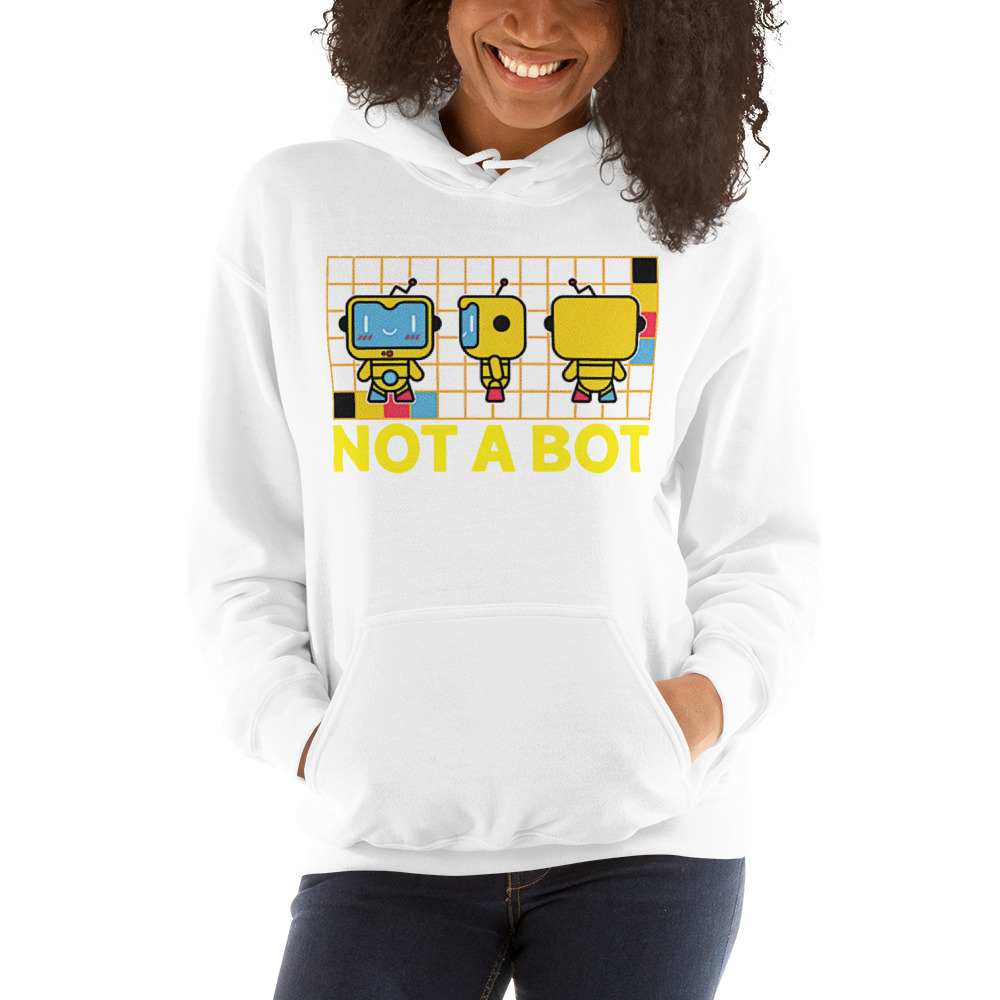 Fabrice Remy "Not a Bot" Hoodie