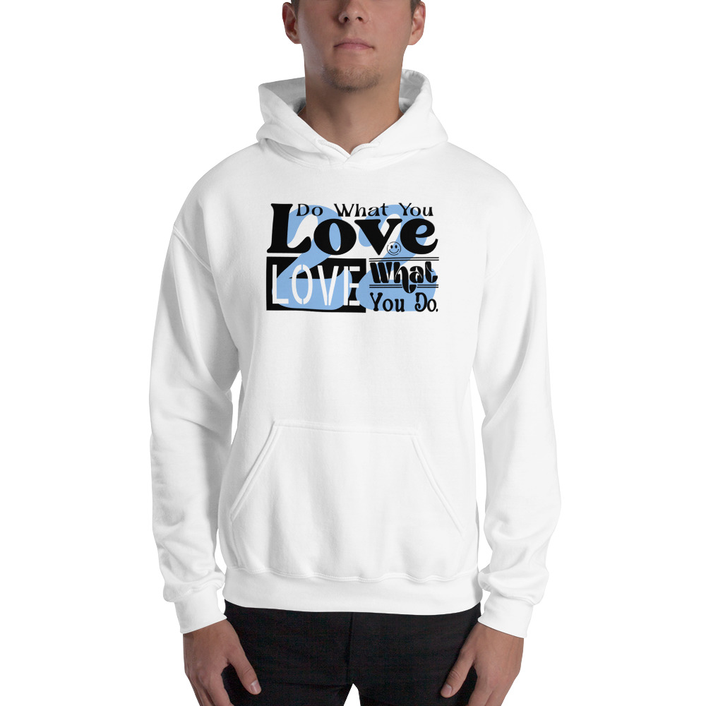 Love 22 by Hanna Tulli Unisex Hoodie, Dark Logo