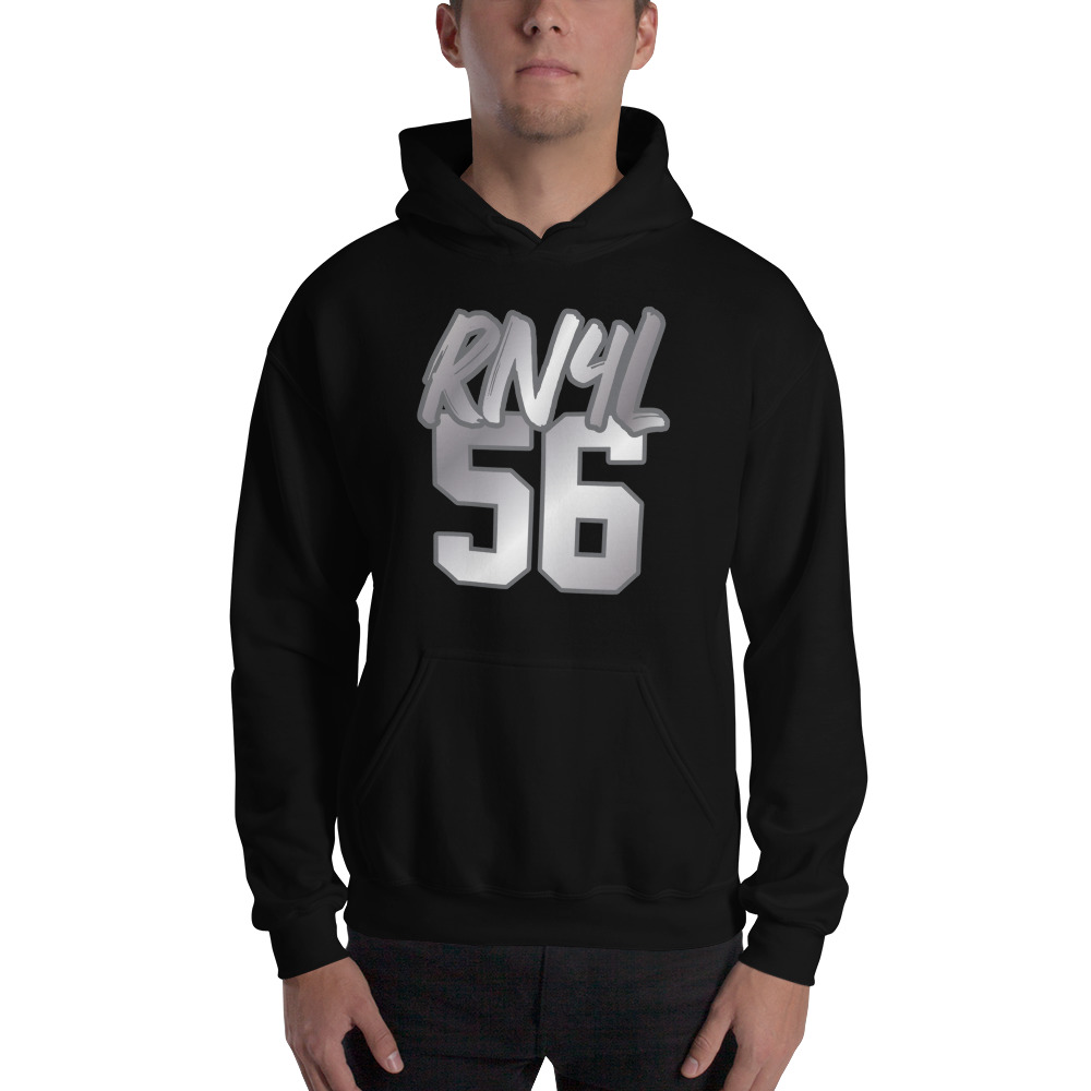 Miles Burris Jersey Hoodie Black
