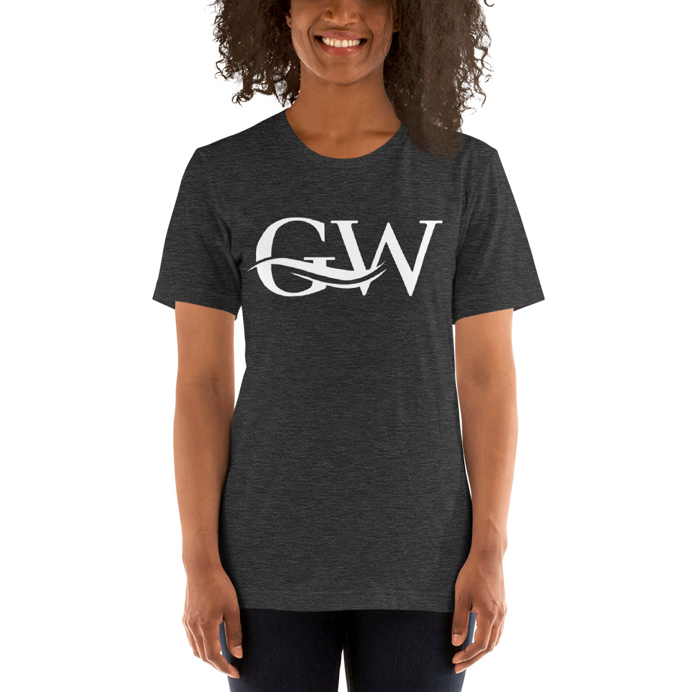 GW by Gift Walker Unisex T-Shirt, White Logo