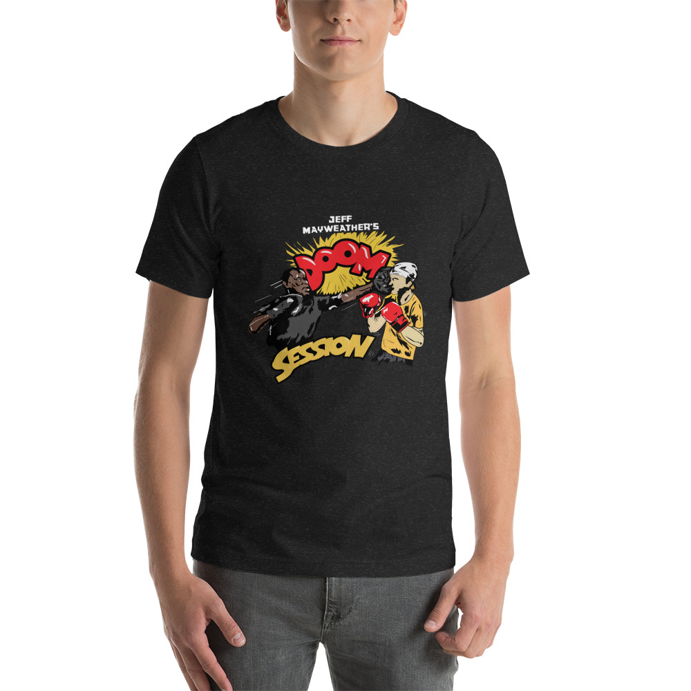 Jeff Mayweather's DOOM Session Men's T-Shirt Black/Blue