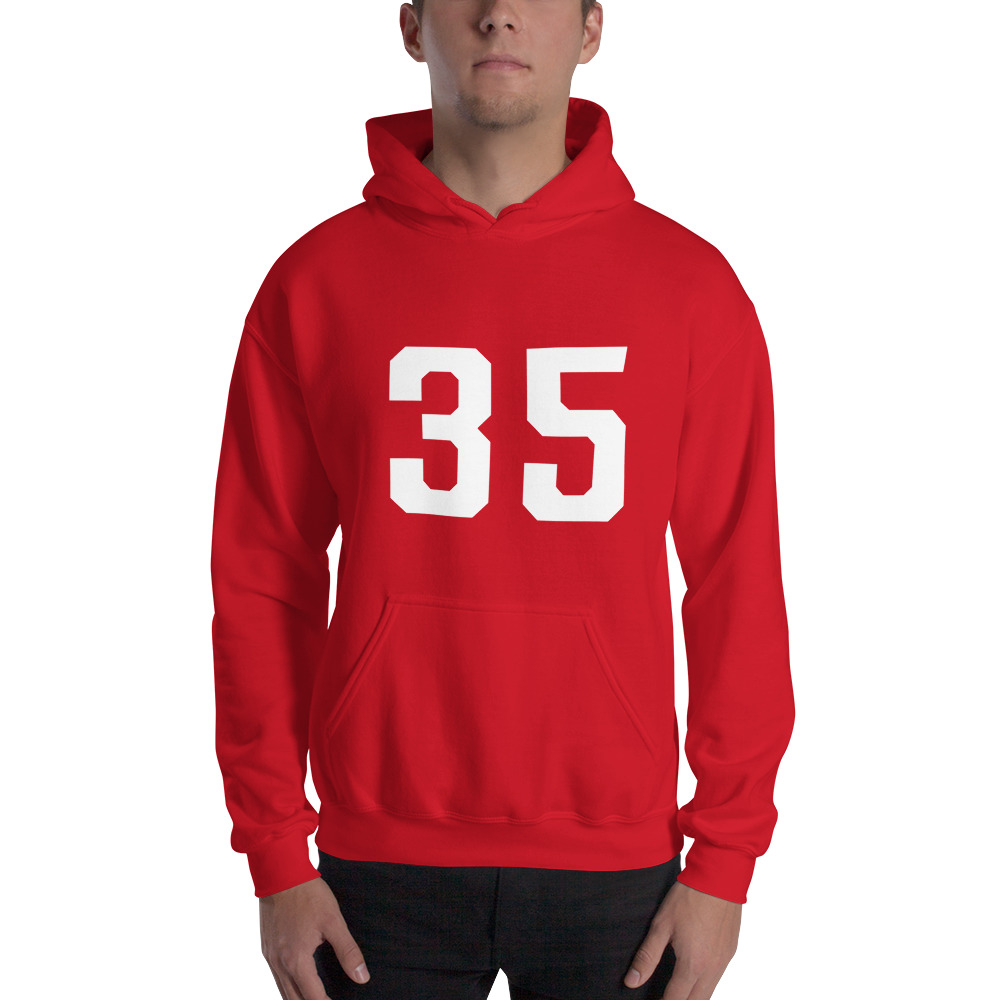 Vaughn Jennings Jersey Style White Hoodie