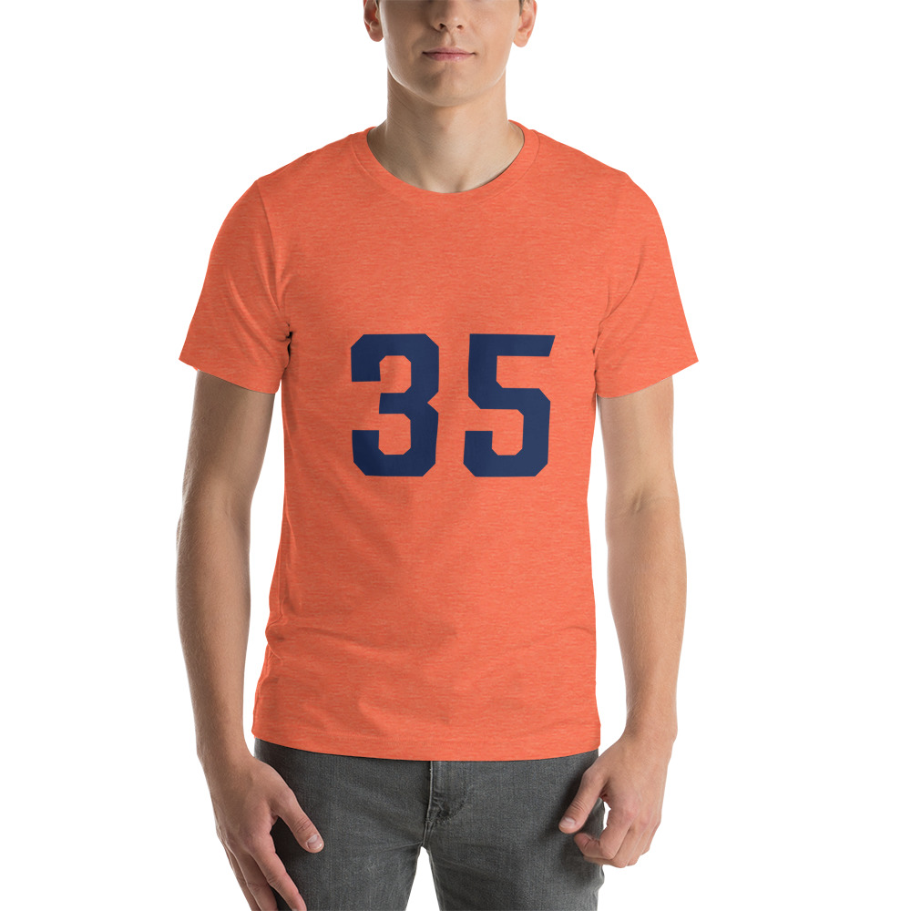 Vaughn Jennings Jersey Style Blue T-Shirt