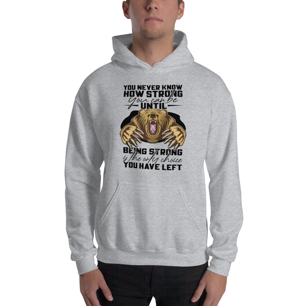 Bring Strong Shawndarius Cowart Black Logo Hoodie