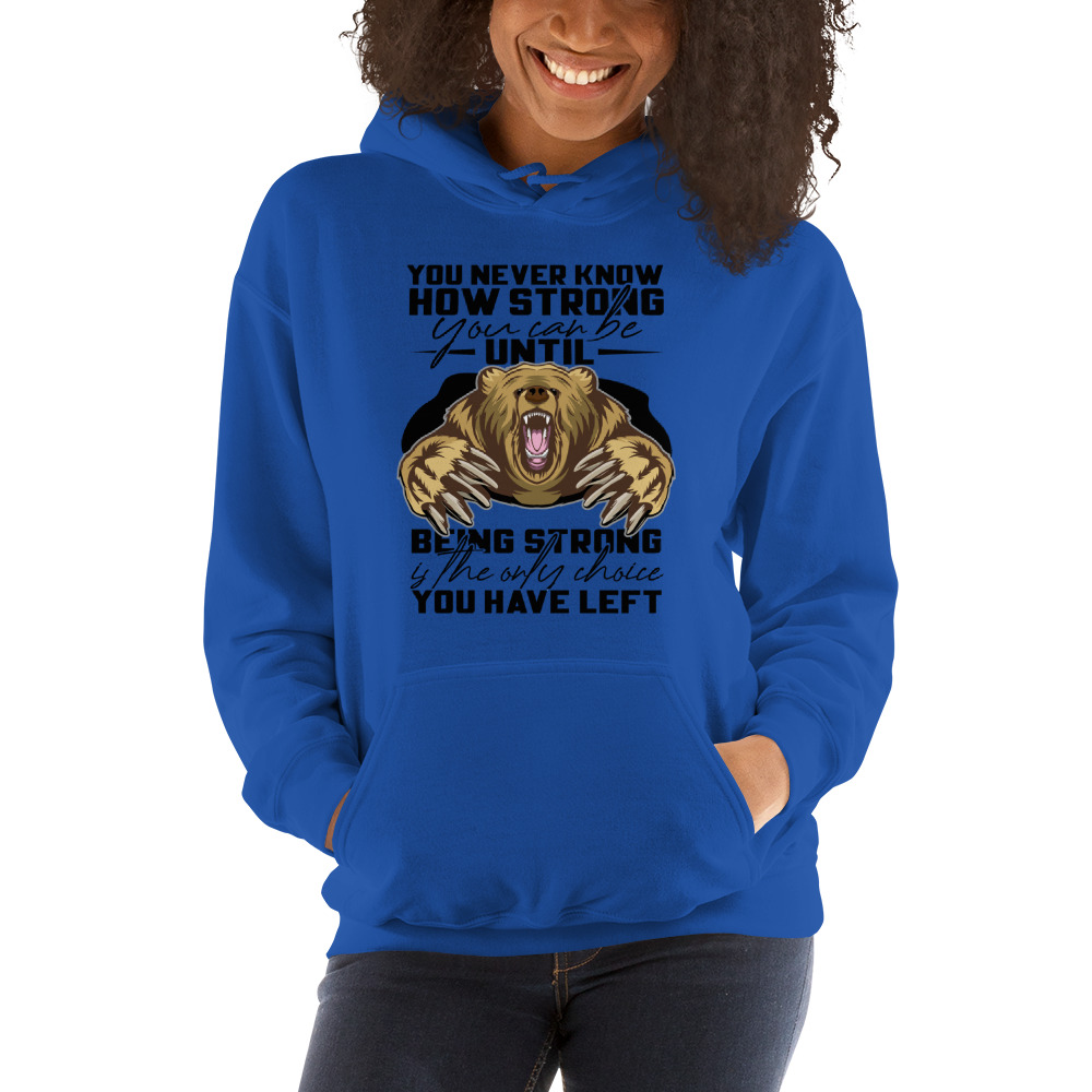 Bring Strong Shawndarius Cowart Black Logo Hoodie