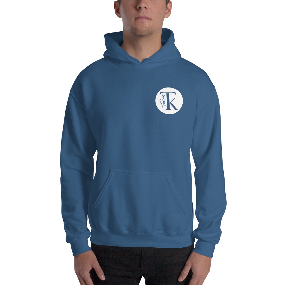 Carlos Takam Tk, Men's Hoodie - White Logo, Mini